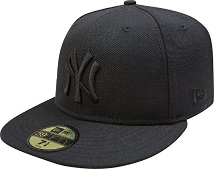 New Era 59FIFTY New York Yankees Black on Black Fitted Cap