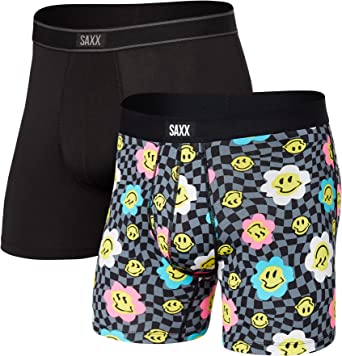 Saxx Men's Underwear - Daytripper Boxer Briefs with Built-in Pouch Support – Underwear for Men, Fall