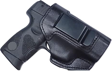 Tactical Scorpion Gear Full Grain Leather IWB Concealment Conceal Carry Gun Holster fits: Sig Sauer P2022, P320 Compact and Carry, Springfield XD 40, 9 and 45