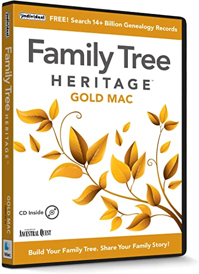 Family Tree Heritage Gold 16 - Mac