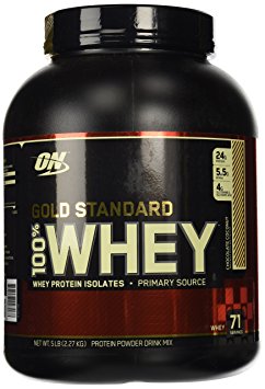 Optimum Nutrition 100% Whey Gold Standard, Chocolate Coconut, 5 Pound