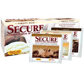 Andrew Lessman Secure Soy Complete Meal Replacement - Variety Packets, 30 Servings