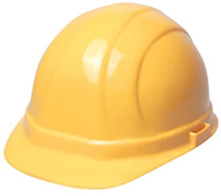 ERB 19952 Omega II Cap Style Hard Hat with Mega Ratchet, Yellow