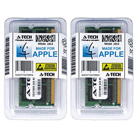 A-Tech For Apple 8GB Kit 2x 4GB PC3-10600 MacBook Pro Early 2011 MC700LL/A A1278 MC724LL/A MC721LL/A A1286 MC723LL/A MD035LL/A MC725LL/A A1297 MD313LL/A MD314LL/A MD318LL/A MD322LL/A Memory RAM