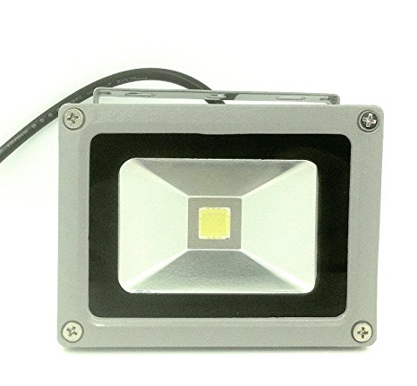 GLW 10W 12V AC OR DC Warm White LED Flood light High Power Waterproof Outdoor Lights Grey Case LW2 SHIP FROM US FBA