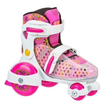 Roller Derby Girl's Fun Roll Adjustable Roller Skate