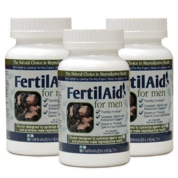 FertilAid for Men Male Fertility Supplement - 3 Month Supply