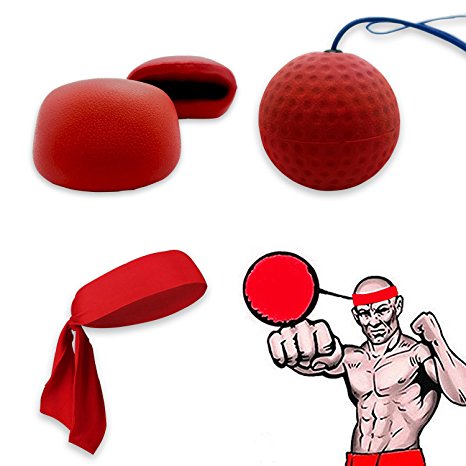 Fight Ball Reflex, Supore Quick Puncher Boxing Speed Ball Great for Training Gym Equipment Super for both Training and Fitness