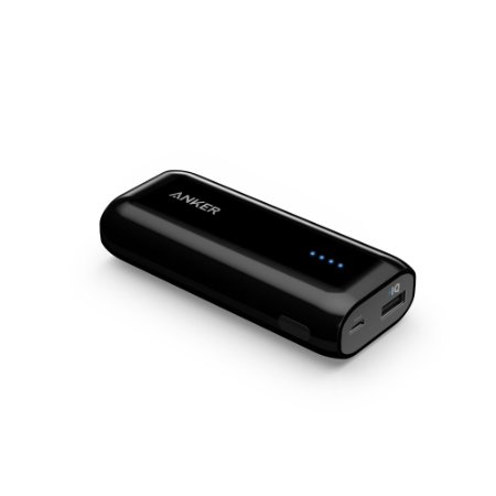 Lightest 6700mAh Portable ChargerAnker Astro E1 6700mAh Ultra Compact wUpgraded Capacity Portable External Battery Charger with PowerIQ Technology and High-Quality Panasonic Cells Black