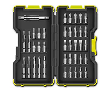 Ryobi RAK40SD Mixed Screwdriving Bit Set, 40 Piece