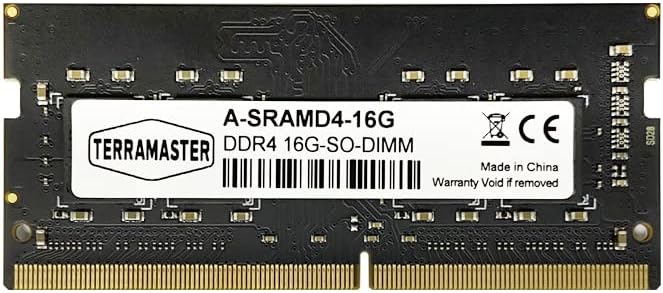 TERRAMASTER 16G DDR4 RAM SO-DIMM 3200Mhz for F2-223, F4-223, F2-423, F4-423, T6-423, T9-423, T12-423, U4-423, U8-423, U12-423, T9-450, T12-450, U8-450