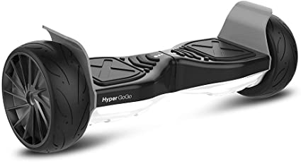 HYPER GOGO Hoverboard 8.5" Smart All Terrain Off Road Two-Wheels Electric Self Balancing Scooter with Bluetooth Speakers and LED,Carry Bag - UL 2272 Certified