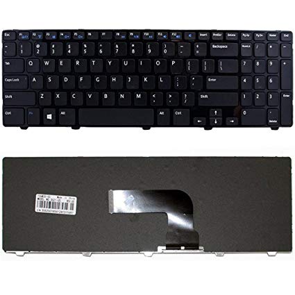 Keyboard For Dell Inspiron 15 3521 3537 15R 5537 5521 Vostro 2521 Series Laptop US 0YH3FC PK130SZ2A00 Black with Frame