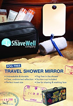 The Shave Well Company Fog-Free Travel Mirror