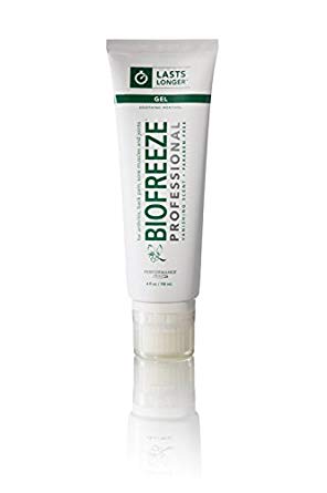 Biofreeze Professional Pain Relief Gel, 4 oz. Tube with Hands-Free Applicator