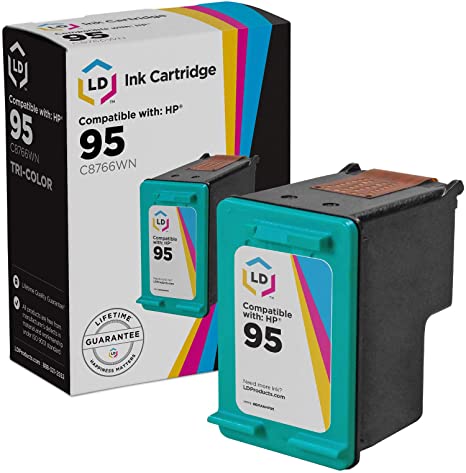 LD Remanufactured Ink Cartridge Replacement for HP 95 C8766WN (Tri Color)