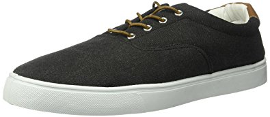 Influence Men's Nevel Canvas and Faux Leather Fashion Oxford Sneaker