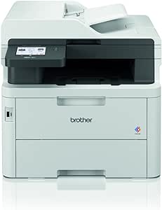 Brother MFC-L3760CDW - Imprimante Laser Couleur Multifonction 4 en 1 (Impression/Scan/Copie/Fax) | Recto-Verso Automatique en Impression | USB/WiFi/Ethernet