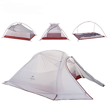 Naturehike Cloud-Up 3 Person 4 Season Lightweight Backpacking Tent