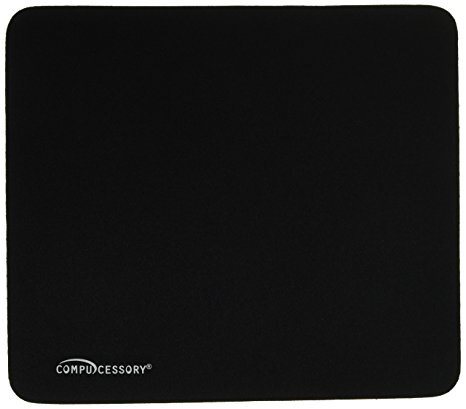Compucessory Smooth Cloth Nonskid Mouse Pads (CCS23617)