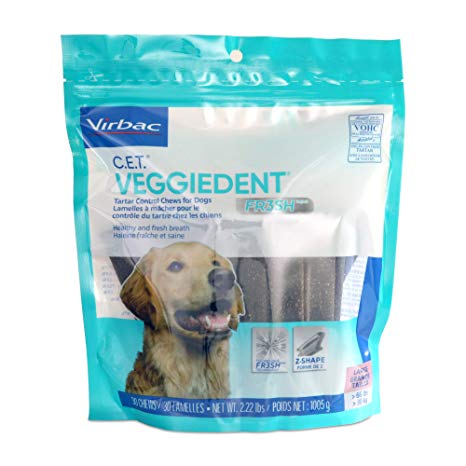 Virbac C.E.T. VeggieDent Dental Chews