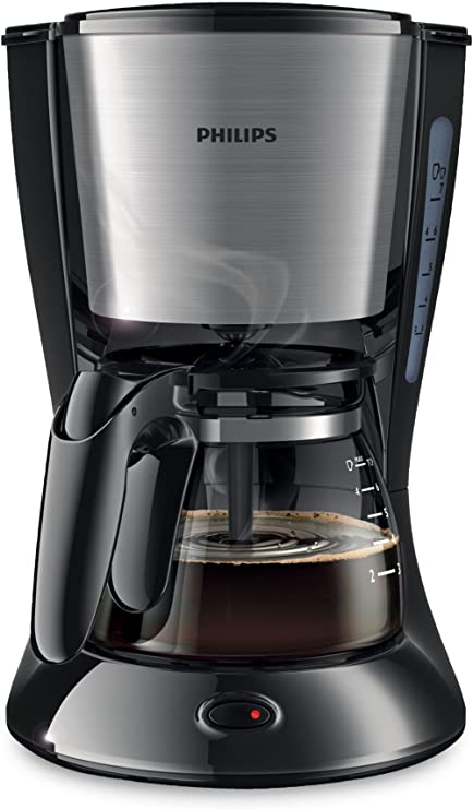 Philips Daily Collection HD7435 Drip coffee maker 1L Black - coffee makers (freestanding, Drip coffee maker, Americano, Coffee, Black, Plastic, Stainless steel, 50/60 Hz)