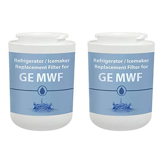 Aqua Fresh Replacement Water Filter for GE GSS25GMHES / GSS25GSHSS Refrigerator Models AquaFresh (2 Pack)