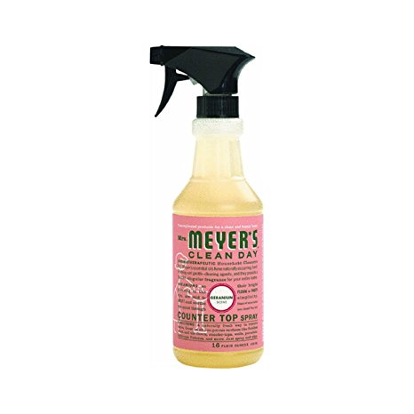 Mrs Meyer's Clean Day Multi surface Everyday cleaner ,Geranium,16 fl oz (473 ml)