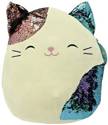 Squishmallows 16" Soft Plush Toy Pillow Cat with Glitter Belly Stuffed Animal Gift Present