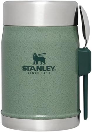 Stanley Classic Legendary Classic Food Jar   Spork 14oz Hammertone Green