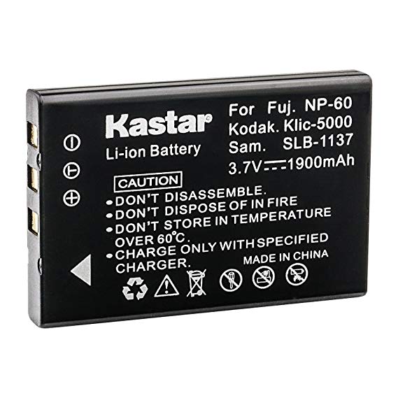 Kastar Replacement R07 Digital Camera Battery for HP A1812A Q2232-80001 and HP PhotoSmart R07 R507 R607 R607xi R707 R707v R707xi R717 R725 R727 R817 R817v R818 R827 R837 R847 R926 R927 R937 R967
