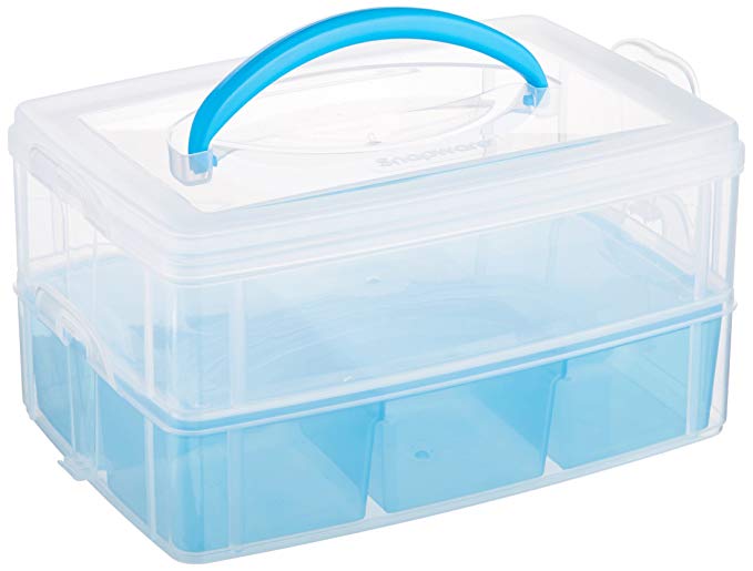 Snapware Snap 'N Stack 6-Inch by 9-Inch Plastic Container
