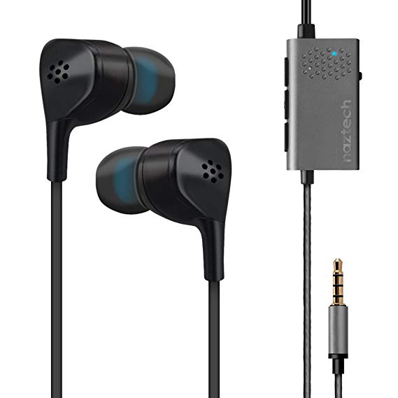 Naztech X1 Active Noise Cancelling Earphones 3.5mm