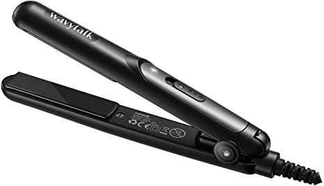 Wavytalk Mini Flat Iron 0.7 Inch Ceramic Mini Hair Straightener - Small Flat Irons for Short Hair, Curls Bangs, & Travel Friendly