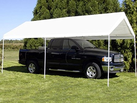 King Canopy Universal Canopy - 10 by 20 -Feet, 6 Leg, White