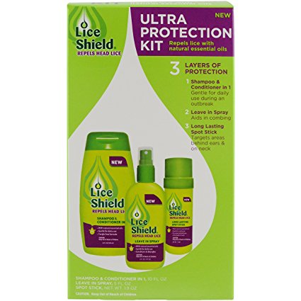 Lice Shield Ultra Protection 3-Piece Kit