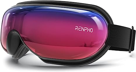 RENPHO Eyeris 1 - Eye Massager with Heat, Birthday Gifts, Heated Eye Mask for Migraines, Bluetooth Music, Eye Care Massager, Cool Dad Presents from Daughter, Son, Mom - Heartwarming Men Gifts