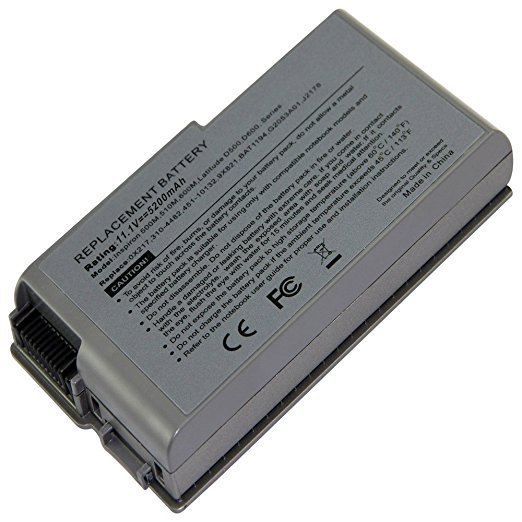Battery for Dell H9685 Y1238 Latitude d500 d505 d600 d610 c1295