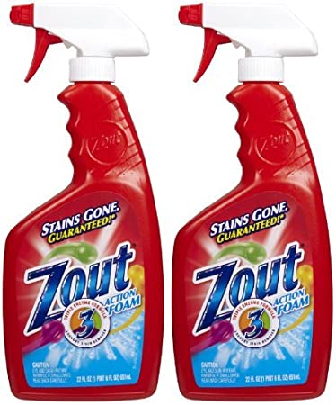 Zout Triple Enzyme Formula Laundry Stain Remover Foam - 22 oz - 2 pk by Zout
