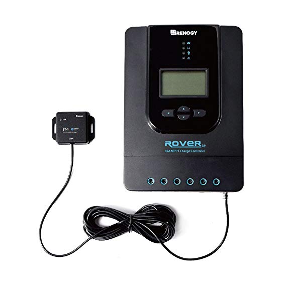 Rover 40 Amp MPPT Solar Charge Controller with Bluetooth