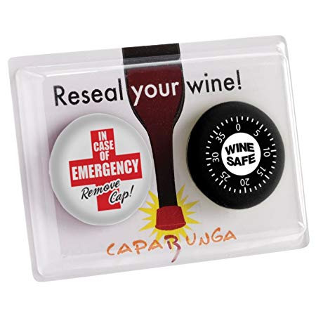 CapaBunga - The Reusable Cap for a Wine Bottle - Wine Safe & Emergency