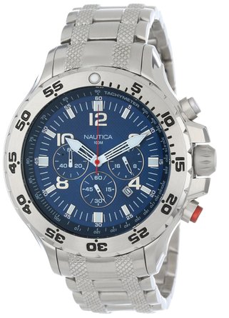 Nautica Men's N19509G NST Stainless Steel Watch