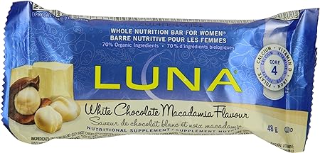 Clifbar Clifbar Luna Bar - White Chocolate Macadamia White Chocolate Macadamia, - Men's