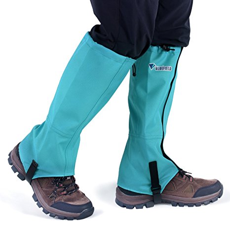 Hiking Gaiters Snow Gaiters Smarlance Men Waterproof high Leg Gaiters for Outdoor Walking Climbing Hunting Boot Gaiters Shoes Cover