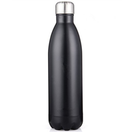 ZMG Cola Shaped Stainless Steel Double Wall Vacuum Sports Water Bottle Warm-Keeping and Cold-Keeping Bottle for Biking,Running