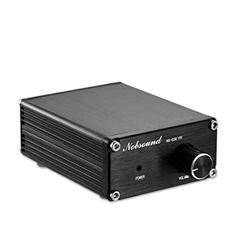 Nobsound 100W Full Frequency Mono Channel Digital Power Amplifier Audio Mini Amp (Mono, Black)