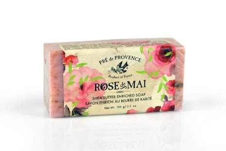 Pre De Provence Rose de Mai Soap 150g Handcut Soap