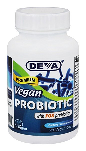 Deva Nutrition Vegan Probiotic Capsules, 90 Count