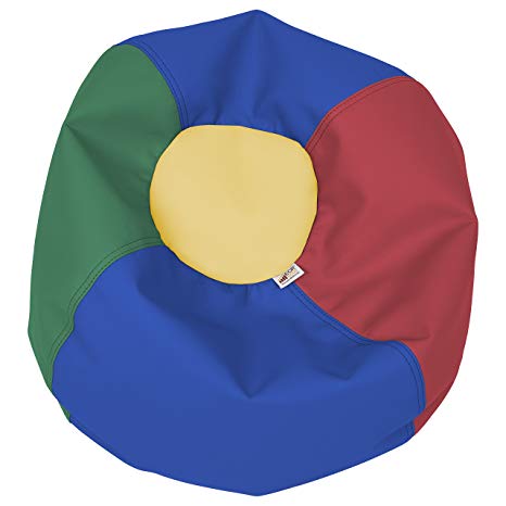 ECR4Kids Toddler Classic Bean Bag Chair, Assorted (22")