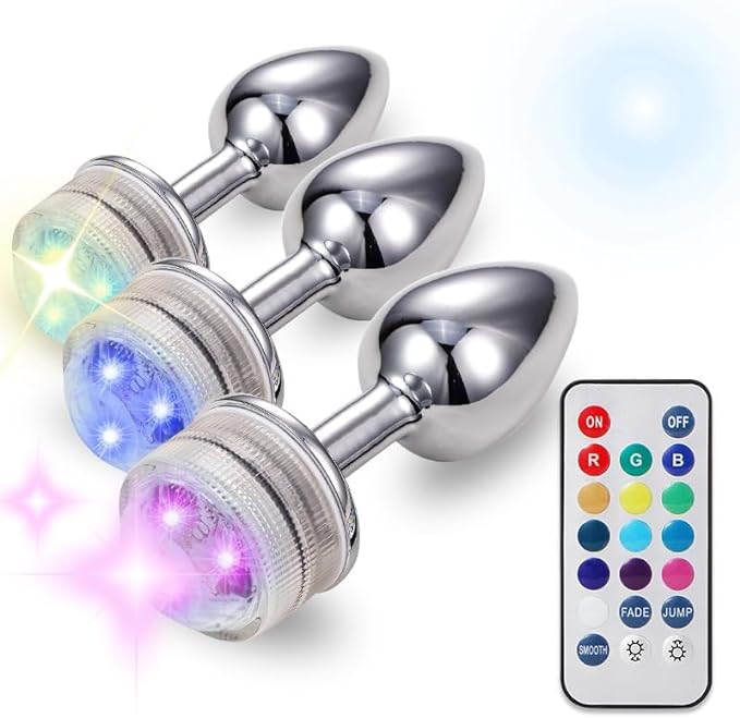 Light Up Butt Sets Plug Toy Anales Adult Toys Plug Relaxing Tool for Men Women Sunglasses-AY67A